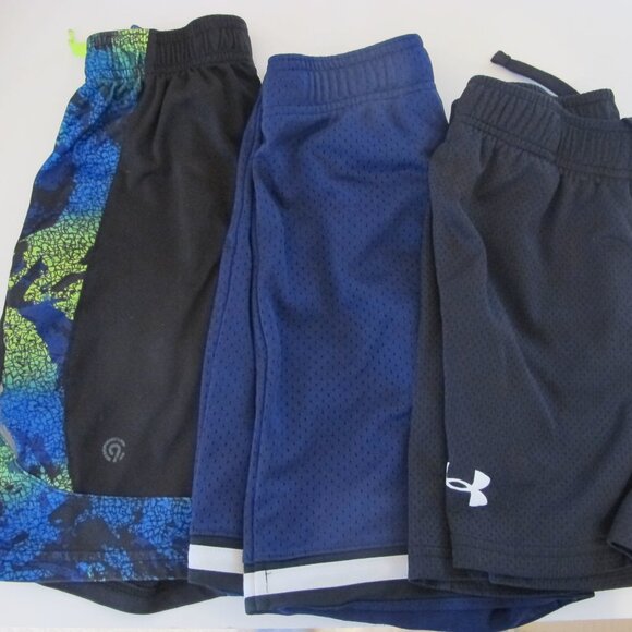 Bundle of 3 Boy's Athletic Shorts YS, 6, 6-7 EUC - Picture 1 of 7